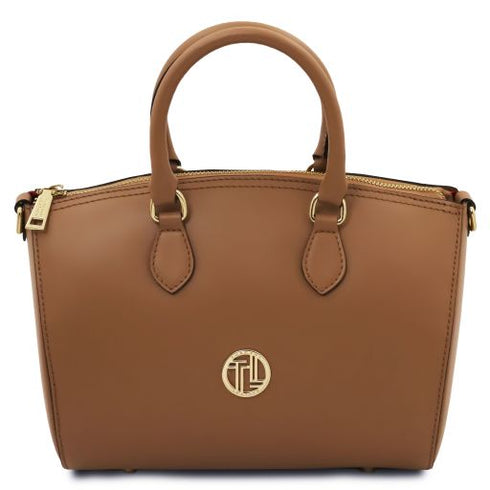 Layla - Leather duffle bag
